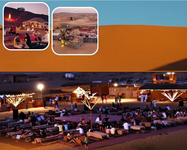 >Luxury Evening Desert Safari With BBQ Dinner